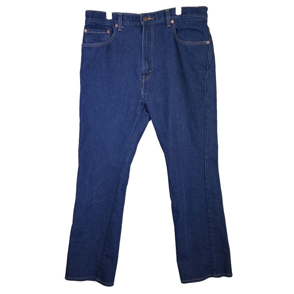 Levi's 517 Men's Jeans 38x34 (35x32) Blue Denim Dark Wash Bootcut
